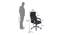 Acacia Ergonomic chair (Black) by Urban Ladder - Design 1 Dimension - 562673
