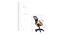 Jacy Ergonomic chair (Black & Orange) by Urban Ladder - Design 1 Dimension - 562683