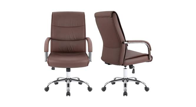 Mei Ergonomic chair (Brown) by Urban Ladder - Cross View Design 1 - 562691