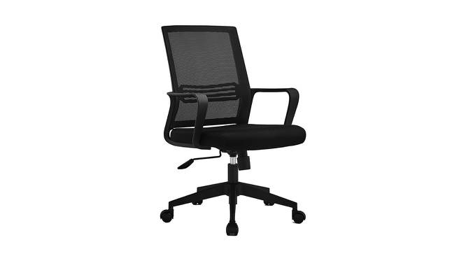 Bronwyn Ergonomic chair (Black) by Urban Ladder - Cross View Design 1 - 562695