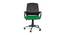 Melosa Ergonomic chair (Black & Green) by Urban Ladder - Cross View Design 1 - 562702