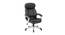 Deandra Ergonomic chair (Black) by Urban Ladder - Front View Design 1 - 562704