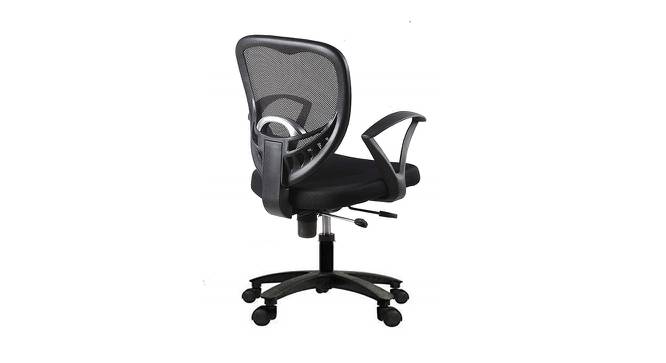 Augustina Ergonomic chair (Black) by Urban Ladder - Front View Design 1 - 562714