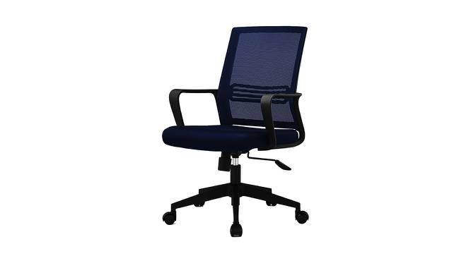 Vita Ergonomic chair (Blue) by Urban Ladder - Front View Design 1 - 562718