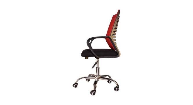 Svetlana Ergonomic chair (Red) by Urban Ladder - Front View Design 1 - 562723