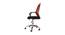 Svetlana Ergonomic chair (Red) by Urban Ladder - Front View Design 1 - 562723