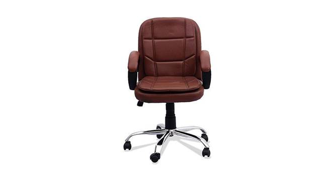 Saxon Ergonomic chair (Brown) by Urban Ladder - Cross View Design 1 - 562727