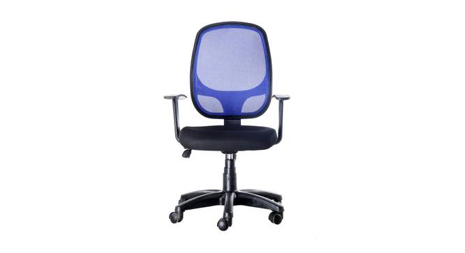 Dianthe Ergonomic chair (Blue) by Urban Ladder - Cross View Design 1 - 562729