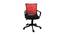 Zarek Ergonomic chair (Red & Black) by Urban Ladder - Cross View Design 1 - 562731