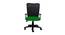 Bellanca Ergonomic chair (Black & Green) by Urban Ladder - Cross View Design 1 - 562733