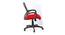 Lazar Ergonomic chair (Black & Red) by Urban Ladder - Design 1 Side View - 562743