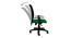 Bellanca Ergonomic chair (Black & Green) by Urban Ladder - Design 1 Close View - 562769