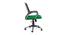 Melosa Ergonomic chair (Black & Green) by Urban Ladder - Design 2 Side View - 562774