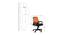 Pereg Ergonomic chair (Black & Orange) by Urban Ladder - Design 1 Dimension - 562795