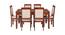 Waylon Solid Wood 6 Seater Dining Set in Honey Finish (HONEY, HONEY Finish) by Urban Ladder - Design 1 Full View - 563551