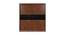 Alexia Engineered Wood 2 Door Sliding Wardrobe in Walnut Finish (Walnut Finish) by Urban Ladder - Design 1 Full View - 563645