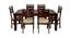 Cooper Solid Wood 6 Seater Dining Set in Walnut Finish (Walnut Finish, Walnut) by Urban Ladder - Design 1 Full View - 563648