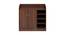 Zion Engineered Wood Shoe Rack in Walnut Finish (Walnut Finish) by Urban Ladder - Design 1 Full View - 563653