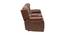 Scarlet Leatherette 2 Seater Recliner in Tan Brown Colour (Tan Brown, One Seater) by Urban Ladder - Cross View Design 1 - 563778