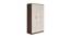 Torin Engineered Wood 3 Door Wardrobe in White Finish (White Finish) by Urban Ladder - Front View Design 1 - 563840