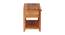 Colson Solid Wood Nigh Stand in Teak Finish (Teak Finish) by Urban Ladder - Cross View Design 1 - 563863