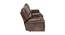 Braxton Leatherette 2 Seater Recliner in Brown Colour (Brown, One Seater) by Urban Ladder - Cross View Design 1 - 563867