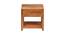 Colson Solid Wood Nigh Stand in Teak Finish (Teak Finish) by Urban Ladder - Design 1 Side View - 563884
