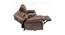 Braxton Leatherette 2 Seater Recliner in Brown Colour (Brown, One Seater) by Urban Ladder - Design 1 Dimension - 563958