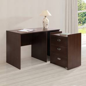 Furniture Design Andrew Engineered Wood Study Table in Finish