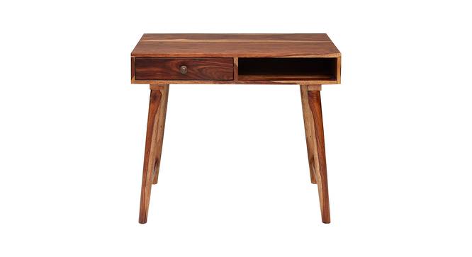 Alexis Solid Wood Study Table in Walnut Finish (Walnut) by Urban Ladder - Design 1 Full View - 564023