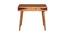 Alexis Solid Wood Study Table in Walnut Finish (Walnut) by Urban Ladder - Design 1 Side View - 564098