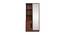Alexia Engineered Wood Dressing Table in Walnut Finish (Walnut) by Urban Ladder - Design 1 Full View - 564118