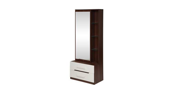 Pristina Engineered Wood Dressing Table in Walnut Finish (Walnut) by Urban Ladder - Front View Design 1 - 564151