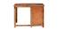 Zane Solid Wood Study Table in Walnut Finish (Walnut) by Urban Ladder - Design 1 Side View - 564192