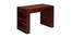 Cayson Solid Wood Study Table in Honey Finish (HONEY) by Urban Ladder - Front View Design 1 - 564246
