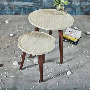 a tiny mistake Solid Wood Side Table in Rust & Copper Finish-picture-10
