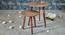 Alejandra Nested Table (Brown) by Urban Ladder - Front View Design 1 - 564306