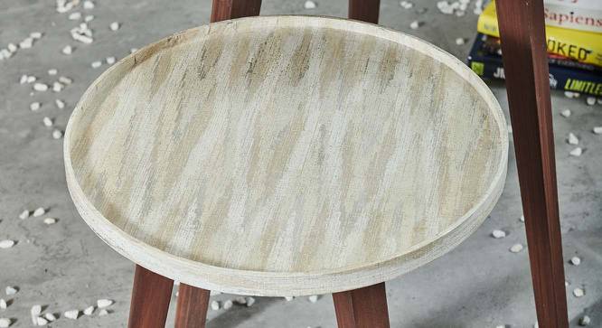 Claudia Nested Table (Rust & Copper) by Urban Ladder - Cross View Design 1 - 564317