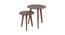 Alejandra Nested Table (Brown) by Urban Ladder - Cross View Design 1 - 564320