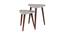 Turkish Delight Side Table (Blue & Mustard) by Urban Ladder - Cross View Design 1 - 564321