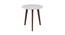Laura Nested Table (White) by Urban Ladder - Design 1 Side View - 564332