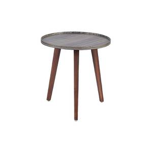 a tiny mistake Solid Wood Side Table in Black & Gold Finish-picture-9