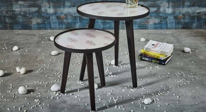 Tree Blossom Nested Table (Brown) by Urban Ladder - Front View Design 1 - 564371