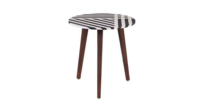 Moonbeam Nested Table (Black & Cream) by Urban Ladder - Front View Design 1 - 564373