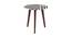 Moonbeam Nested Table (Black & Cream) by Urban Ladder - Front View Design 1 - 564373