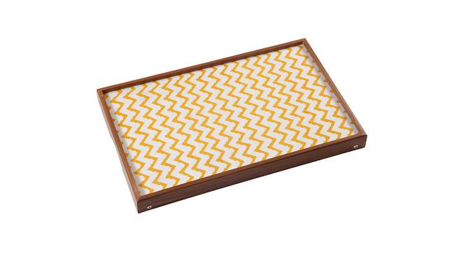David Breakfast Table (Yellow & White) by Urban Ladder - Cross View Design 1 - 564384