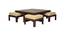 Laney Square Engineered Wood Coffee Table in Polished Finish (Polished Finish) by Urban Ladder - Rear View Design 1 - 564436