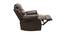 Shine Leatherette 1 Seater Manual Recliner in Brown Colour (Brown, One Seater) by Urban Ladder - Design 1 Close View - 564441