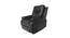 Uno Leatherette 1 Seater Manual Recliner in Black Colour (Black, One Seater) by Urban Ladder - Design 1 Close View - 564443