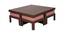 Opal Square Engineered Wood Coffee Table in Polished Finish (Polished Finish) by Urban Ladder - Front View Design 1 - 564463